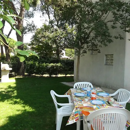 House With Garden And Fireplace